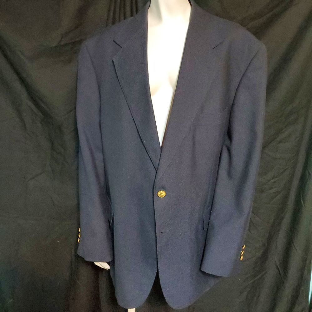 Croft & Barrow Blue Blazer (46R) - Picture 2 of 7